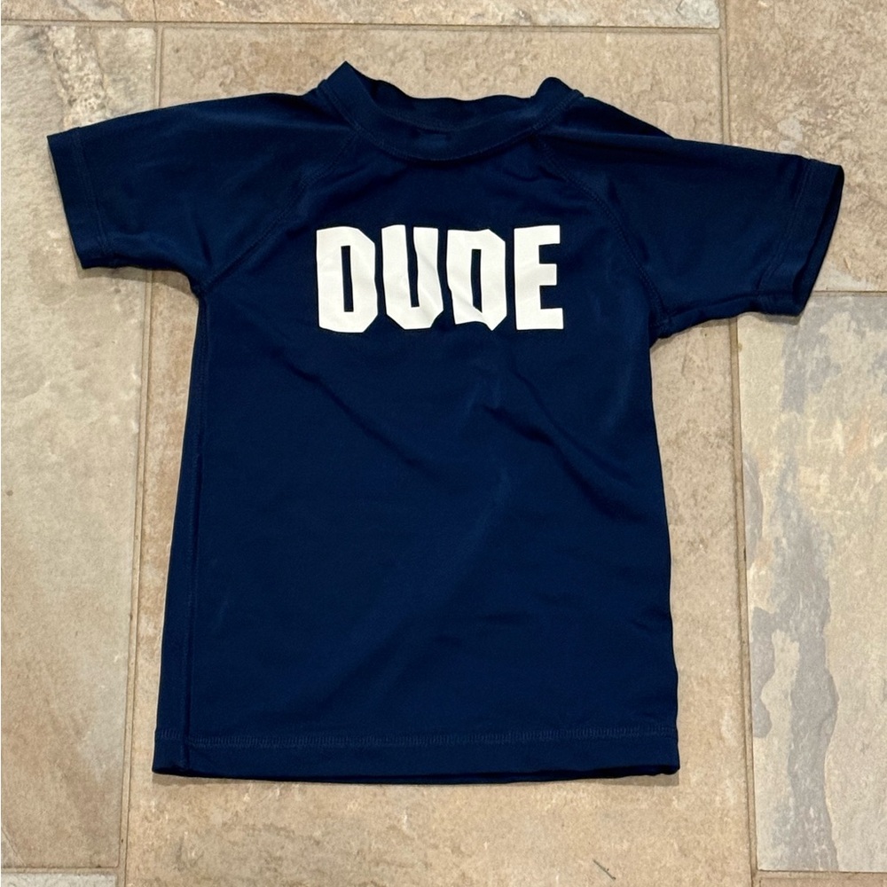 Crewcuts Navy Rashguard UPF 50+ size 2